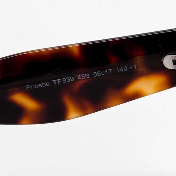 NEW TOM FORD PHOEBE TF939 45B WOMEN SQUARE SUNGLASSES FT0939/S 45B - Picture 8 of 10